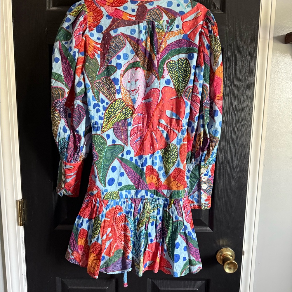 Farm Rio Colorful Patterned Women's Dress - Picture 6 of 6